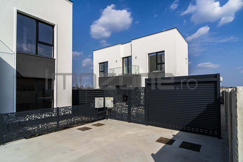 Otopeni, Ferme, comision 0%, vila individuala, 5 camere, finisata complet, toate utilitatile.